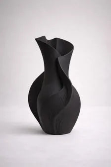 Modern Sculptural Vase Minimalist Ceramic Decor Scandinavian Home Accent