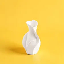 Modern Sculptural Vase Minimalist Ceramic Decor Scandinavian Home Accent