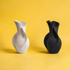 Modern Sculptural Vase Minimalist Ceramic Decor Scandinavian Home Accent