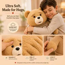 Christmas Teddy Bear Plush Soft Stuffed Animal Gift Cozy Room Decor