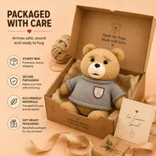 Christmas Teddy Bear Plush Soft Stuffed Animal Gift Cozy Room Decor