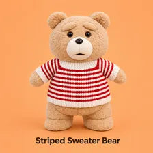 Christmas Teddy Bear Plush Soft Stuffed Animal Gift Cozy Room Decor