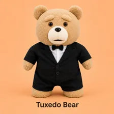 Christmas Teddy Bear Plush Soft Stuffed Animal Gift Cozy Room Decor