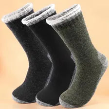 Cozy Thermal Socks Warm Winter Crew Socks Soft Fleece Lined Unisex Gift