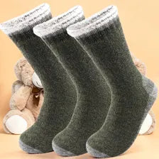 Cozy Thermal Socks Warm Winter Crew Socks Soft Fleece Lined Unisex Gift