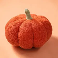 Plush Pumpkin Set Fall Decor Autumn Cushion Thanksgiving Home Accent