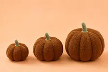Plush Pumpkin Set Fall Decor Autumn Cushion Thanksgiving Home Accent