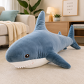 Blue shark plush size option