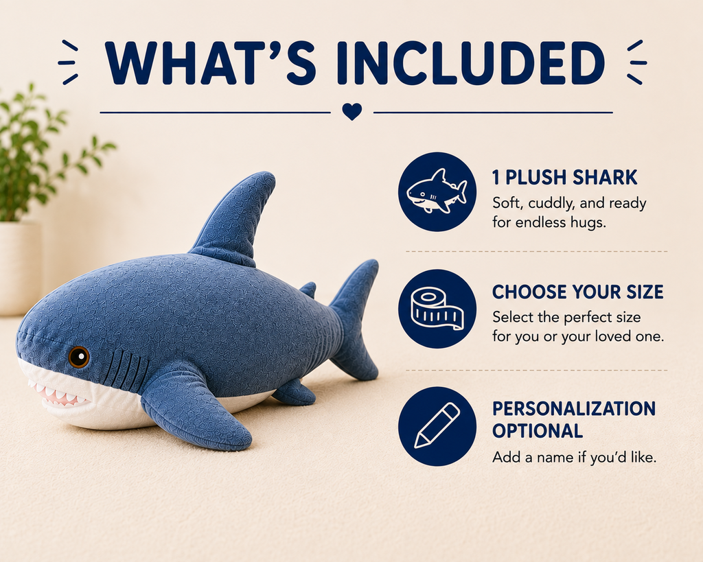 Why you'll love this shark plush