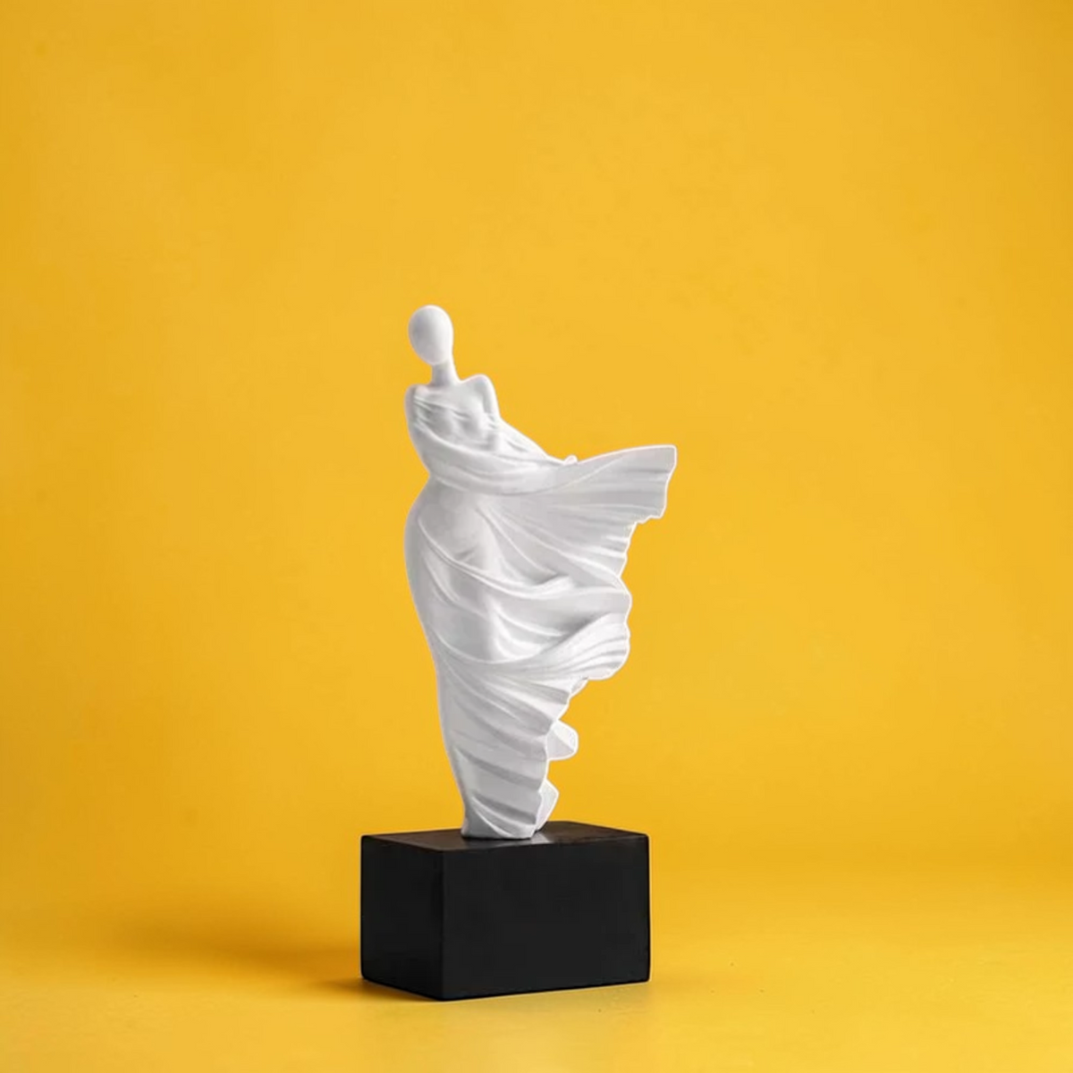 Modern abstract woman sculpture home decor