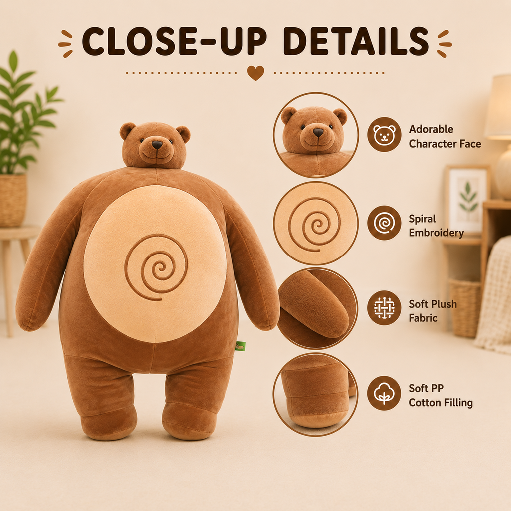 Animal Hug Buddy Plush
