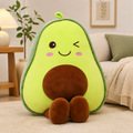 Avocado plush pillow soft stuffed cushion