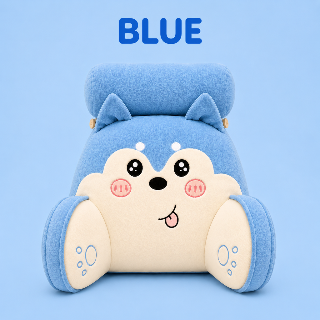 Plush backrest pillow available sizes