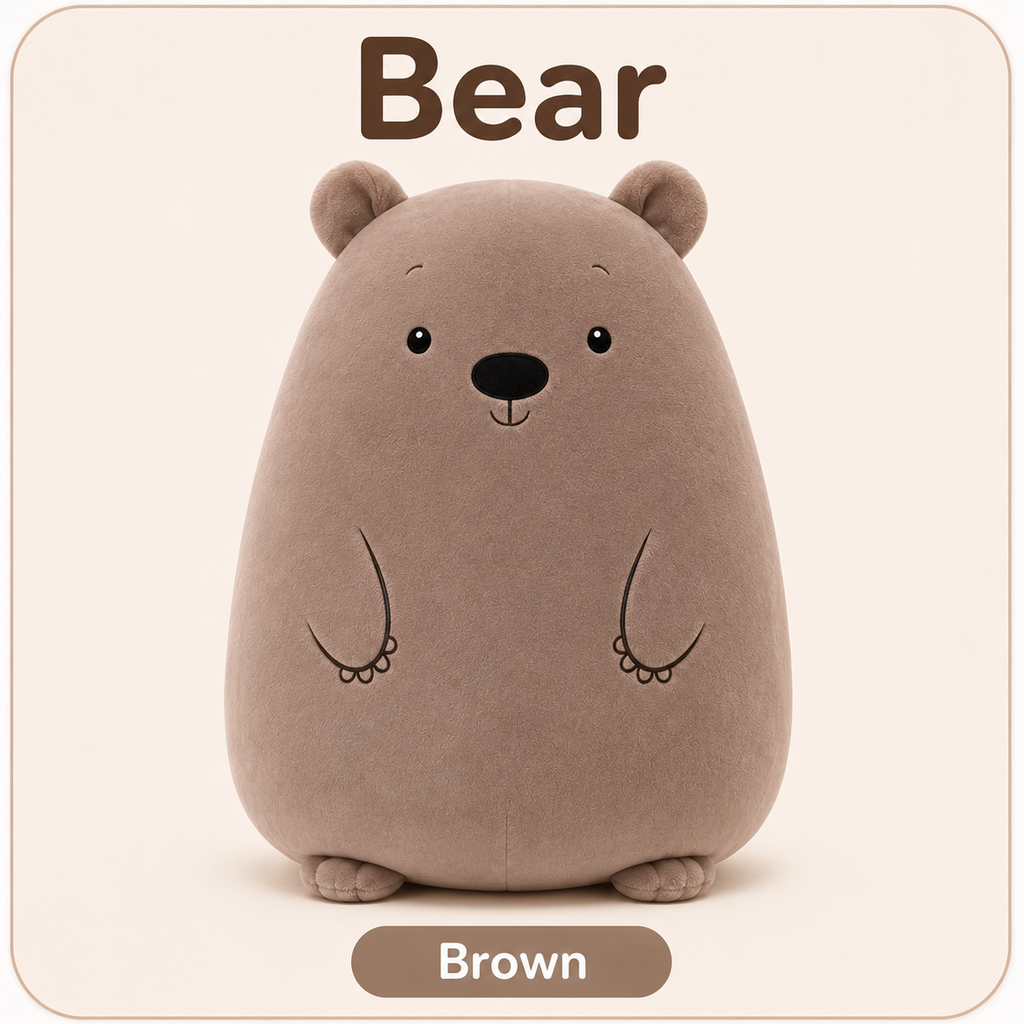 Bear brown plush