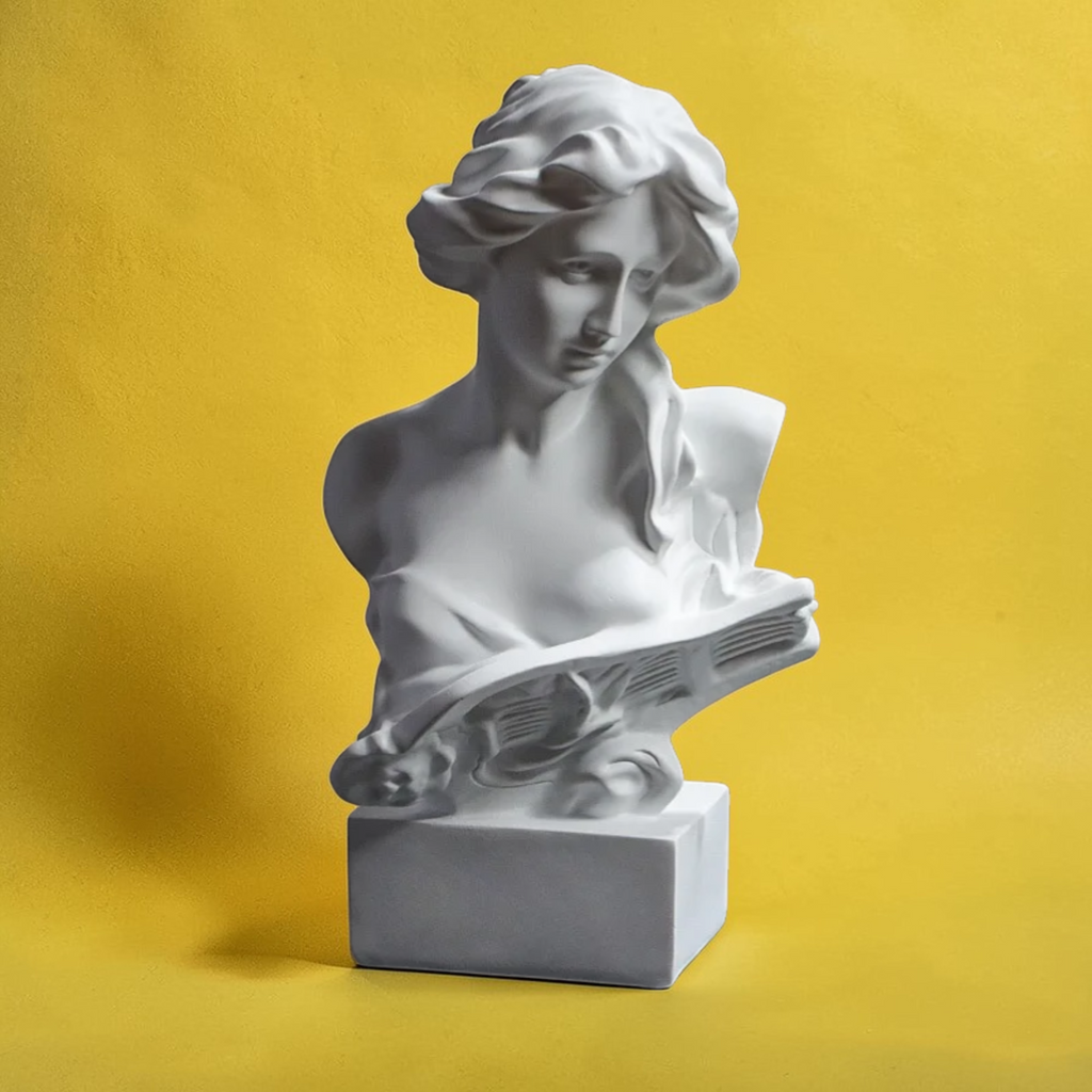 Style B Reading Lady classical sculpture
