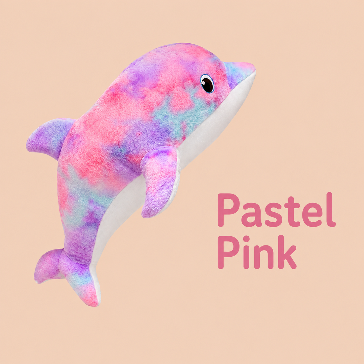 Pastel dolphin plush pillow image 9