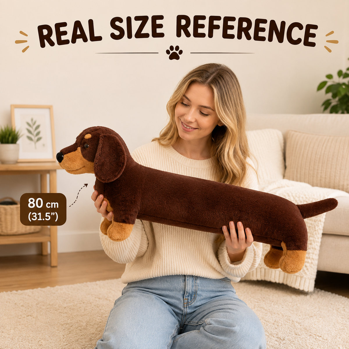 Dachshund plush product details