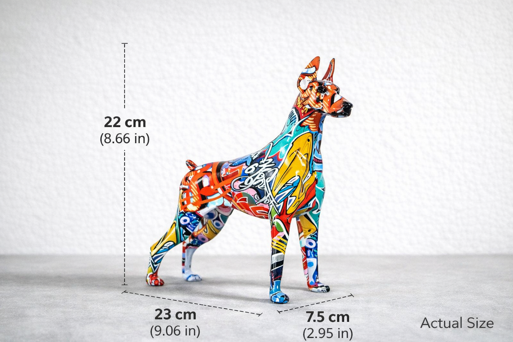 Dog shelf ornament
