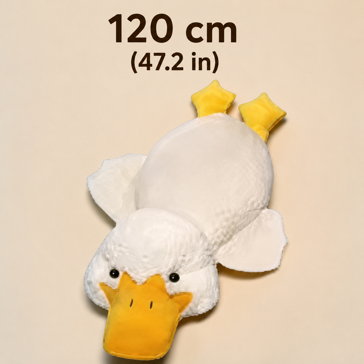 120 cm duck plush pillow