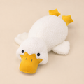 Duck plush pillow soft white stuffed animal