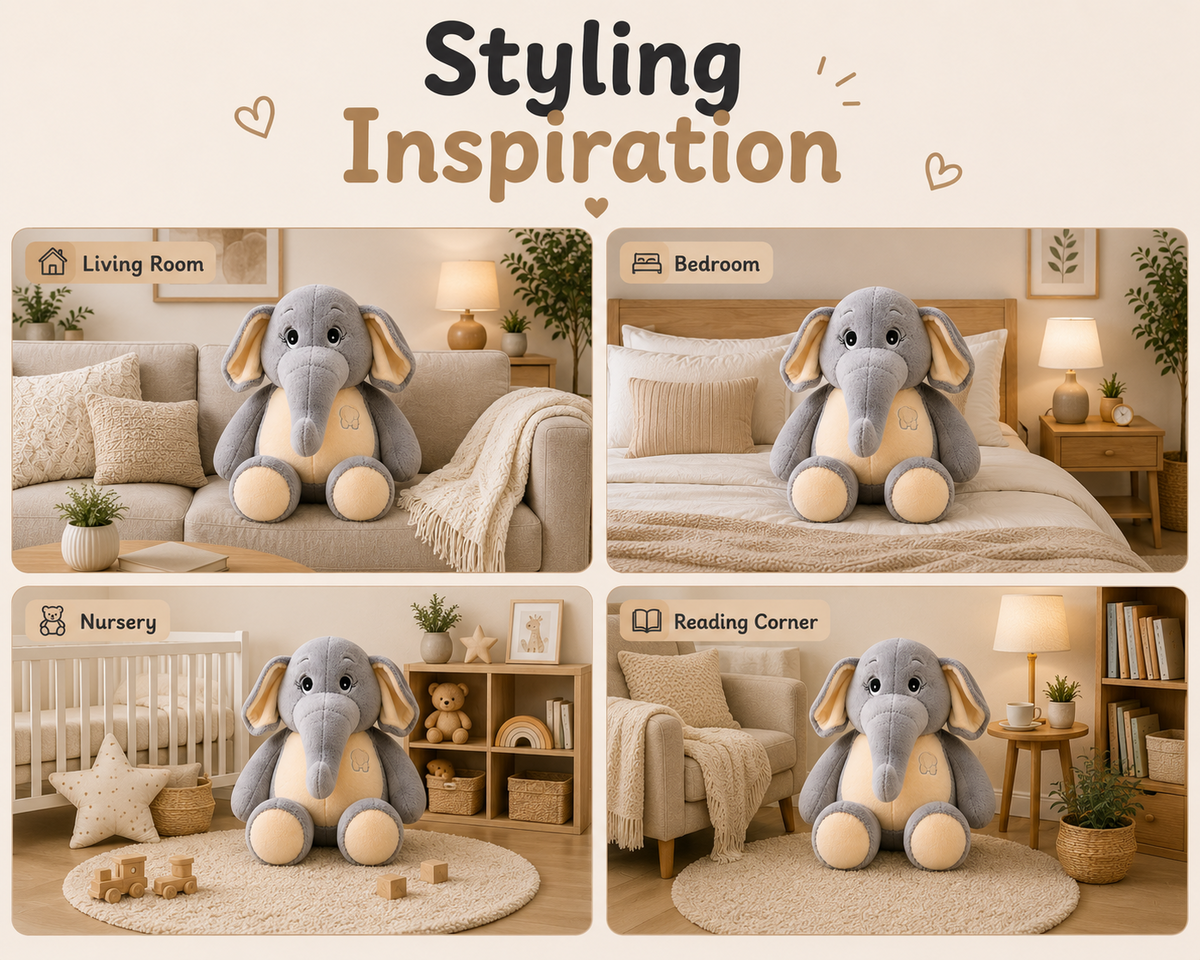 Elephant plush toy