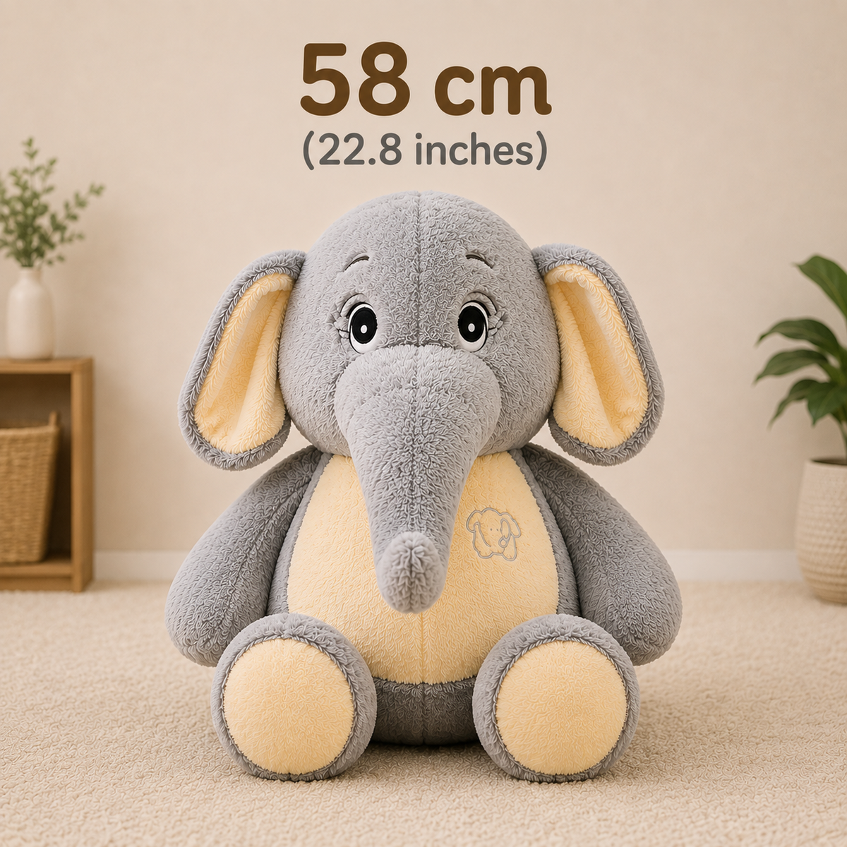 Elephant plush toy