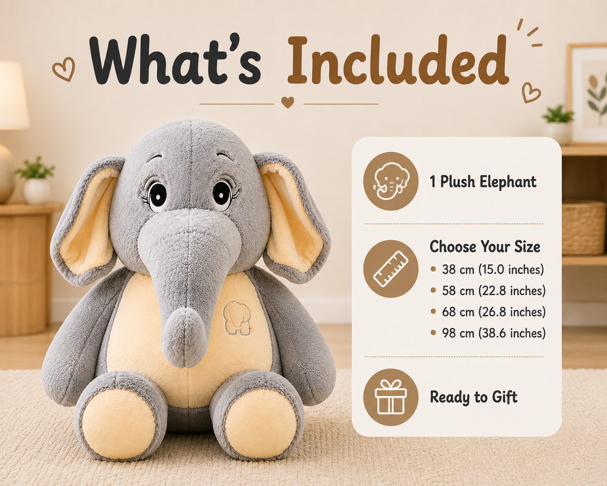 Elephant plush toy