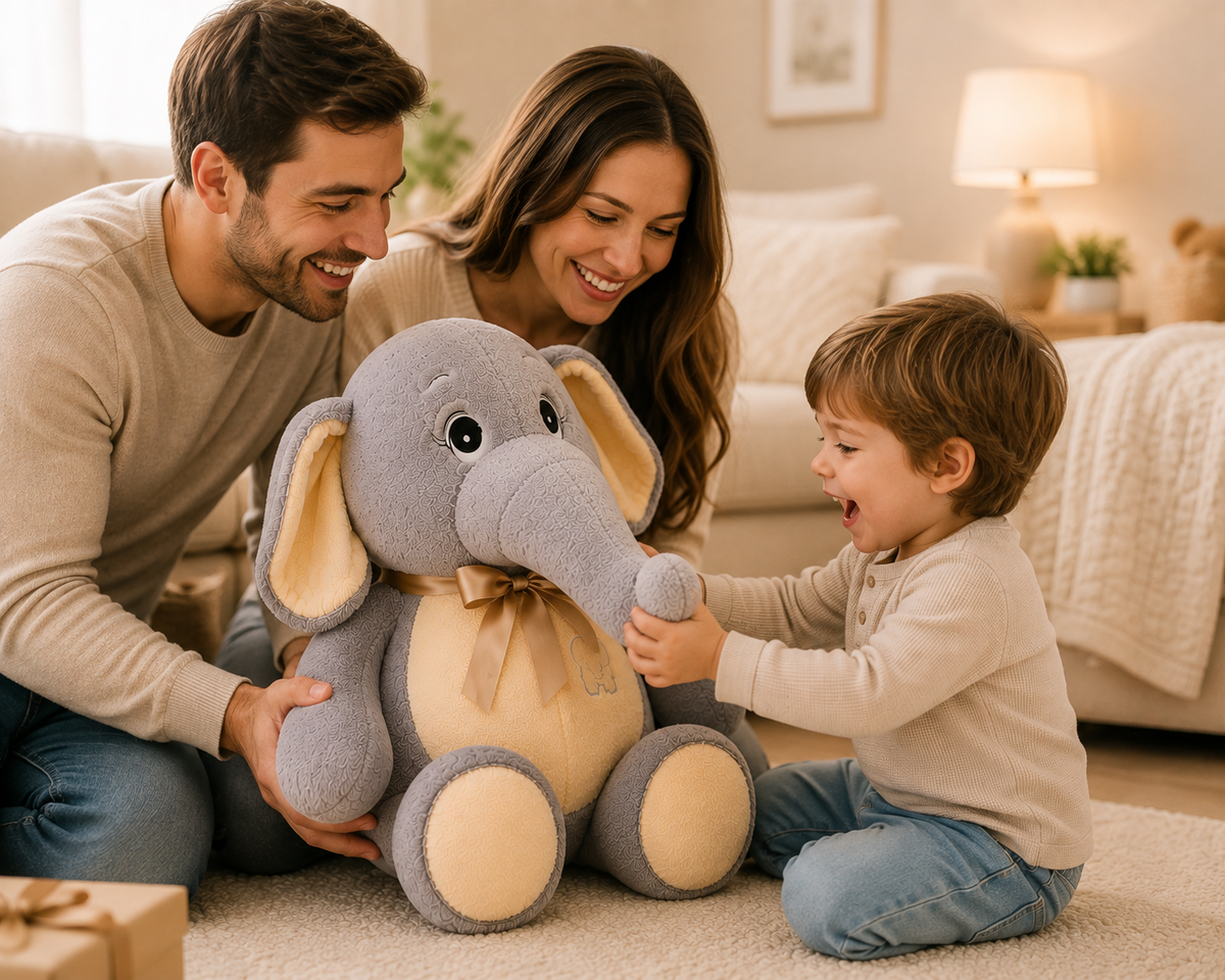 Elephant plush toy