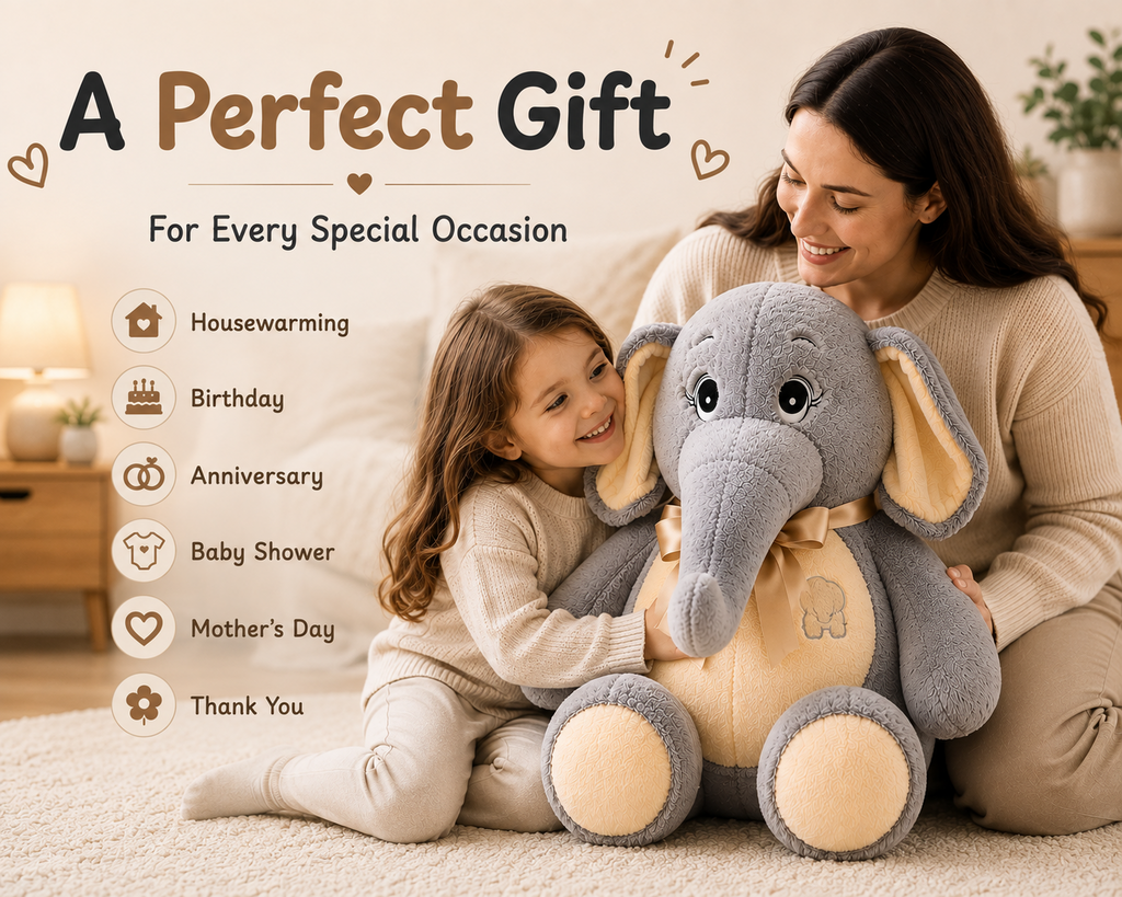 Elephant plush toy