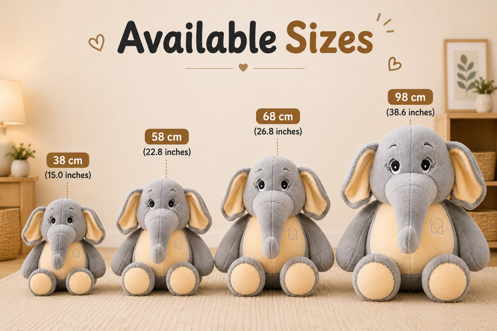 Elephant plush toy