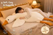 Giant goose plush pillow hero image
