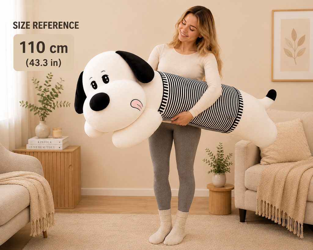 Giant Plush Dog Body Pillow