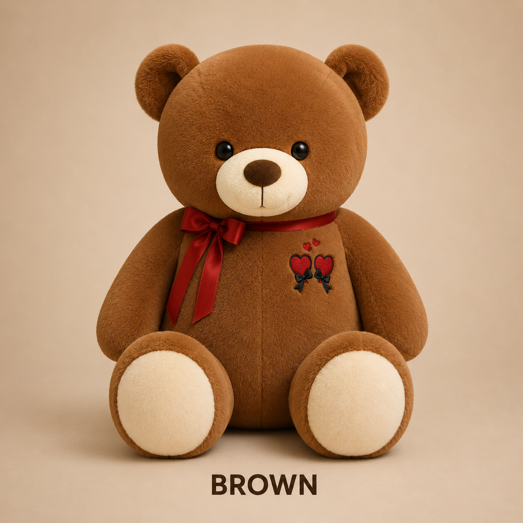 Giant teddy bear plush