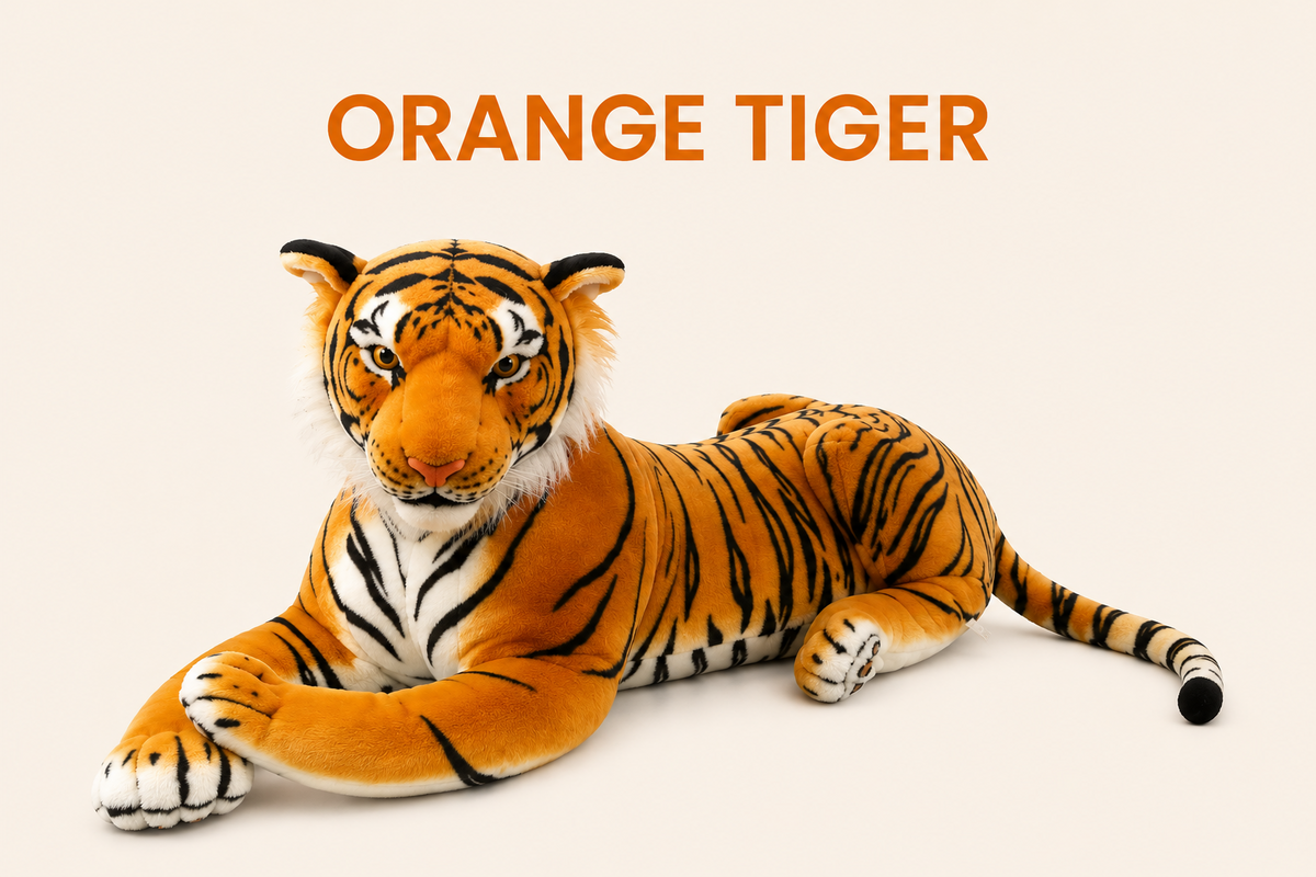 Tiger plush gift for child