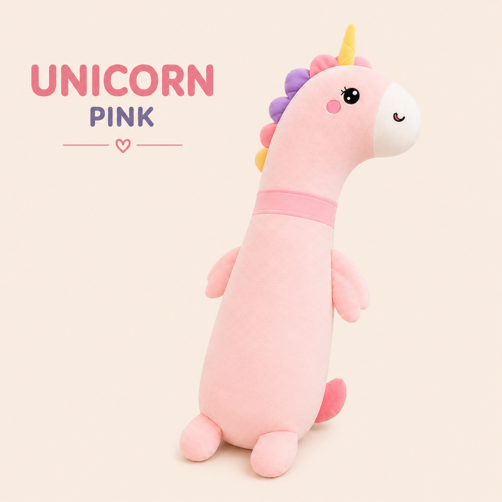 Long plush body pillow Goose Dinosaur Unicorn image 2