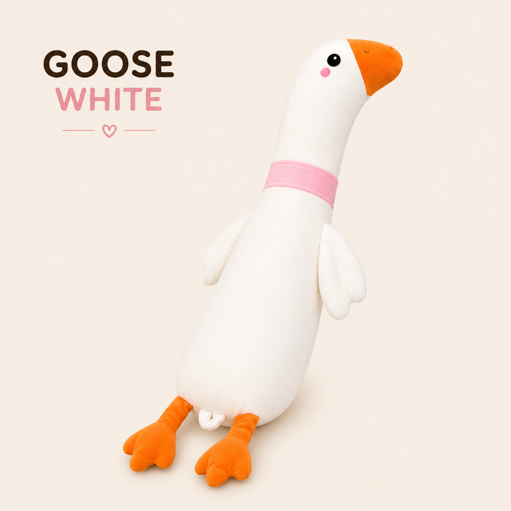 Long plush body pillow Goose Dinosaur Unicorn image 5
