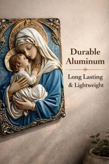 Madonna and Child Wall Plaque