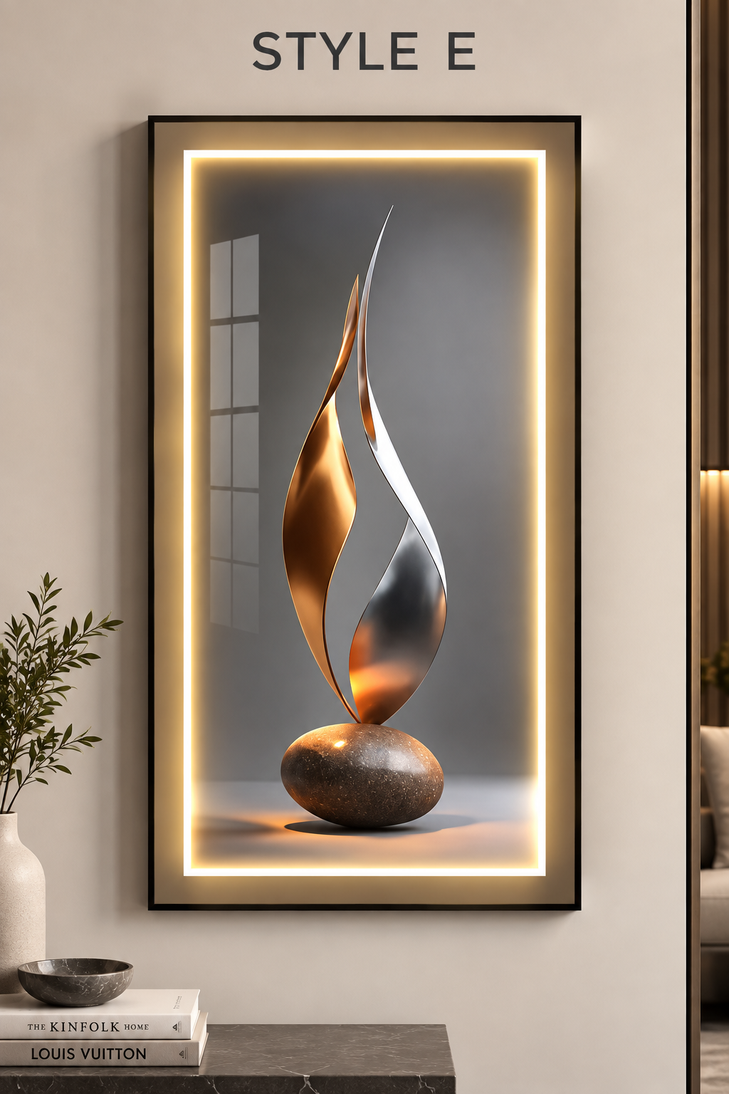 Modern LED Wall Art Light Style E
