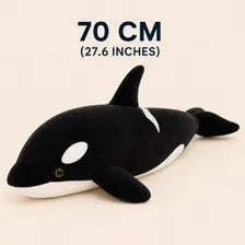 Orca plush pillow 12
