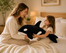 Orca plush pillow 3