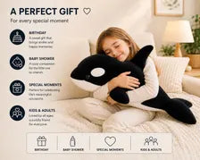 Orca plush pillow 4
