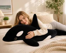 Orca plush pillow 6