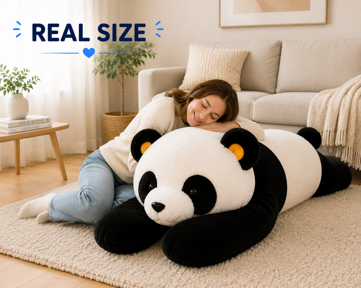 Giant Panda Plush real size reference