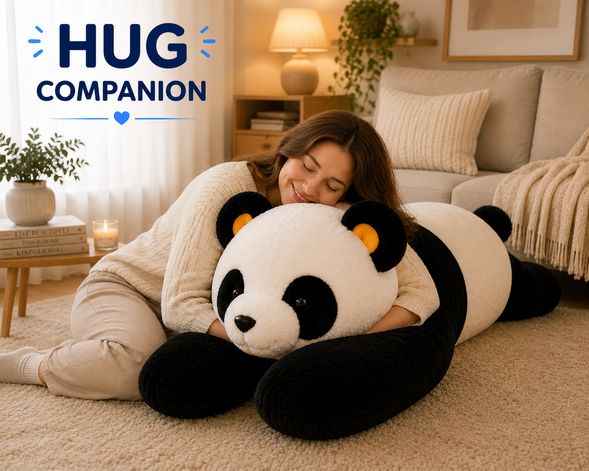 Giant Panda Plush hug companion