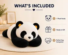 Giant Panda Plush package contents