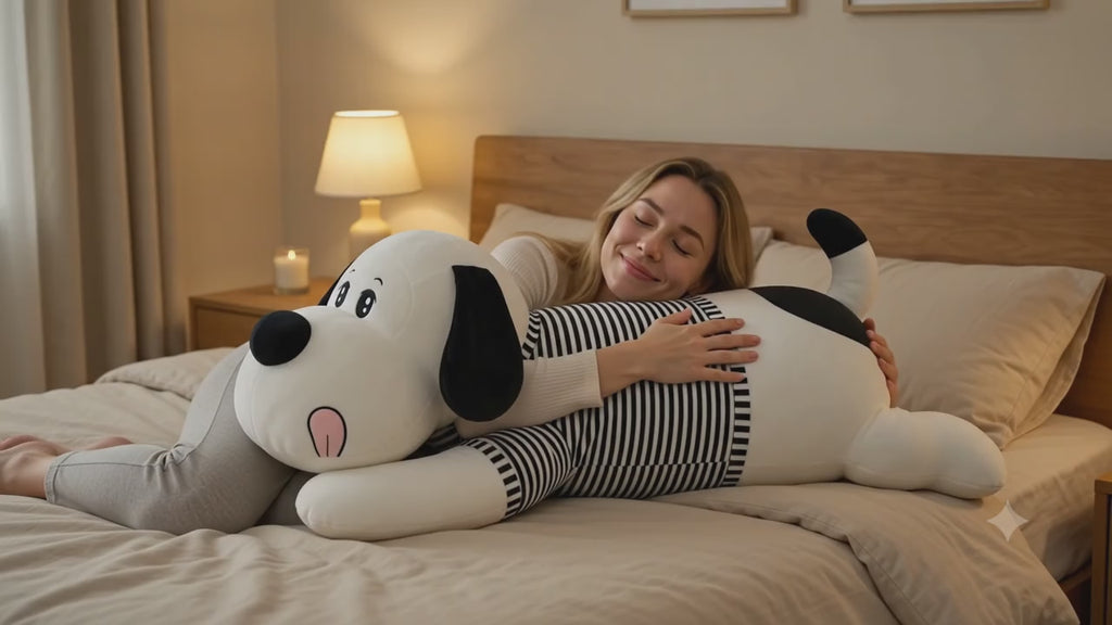 Giant Plush Dog Body Pillow