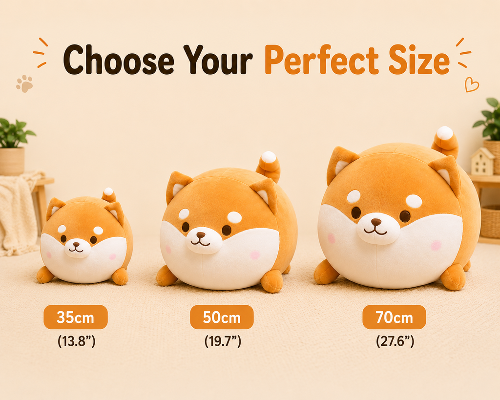 Shiba Inu plush pillow