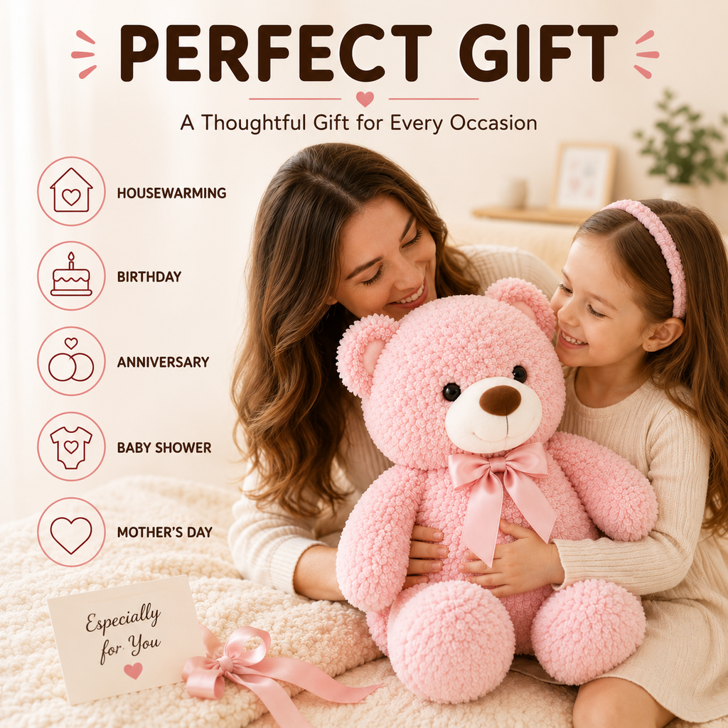 Plush teddy bear gift idea