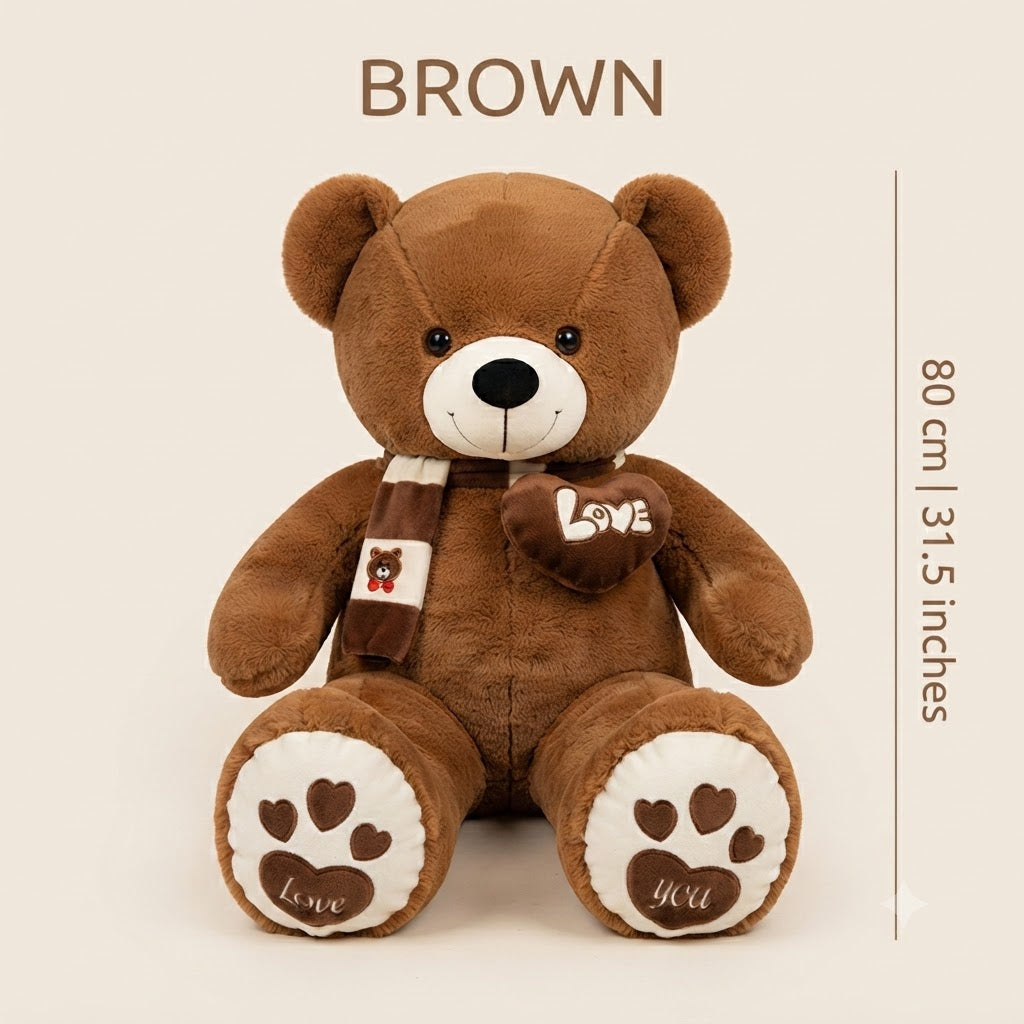 Brown 80 cm teddy bear