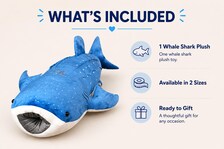 Whale shark plush what's included